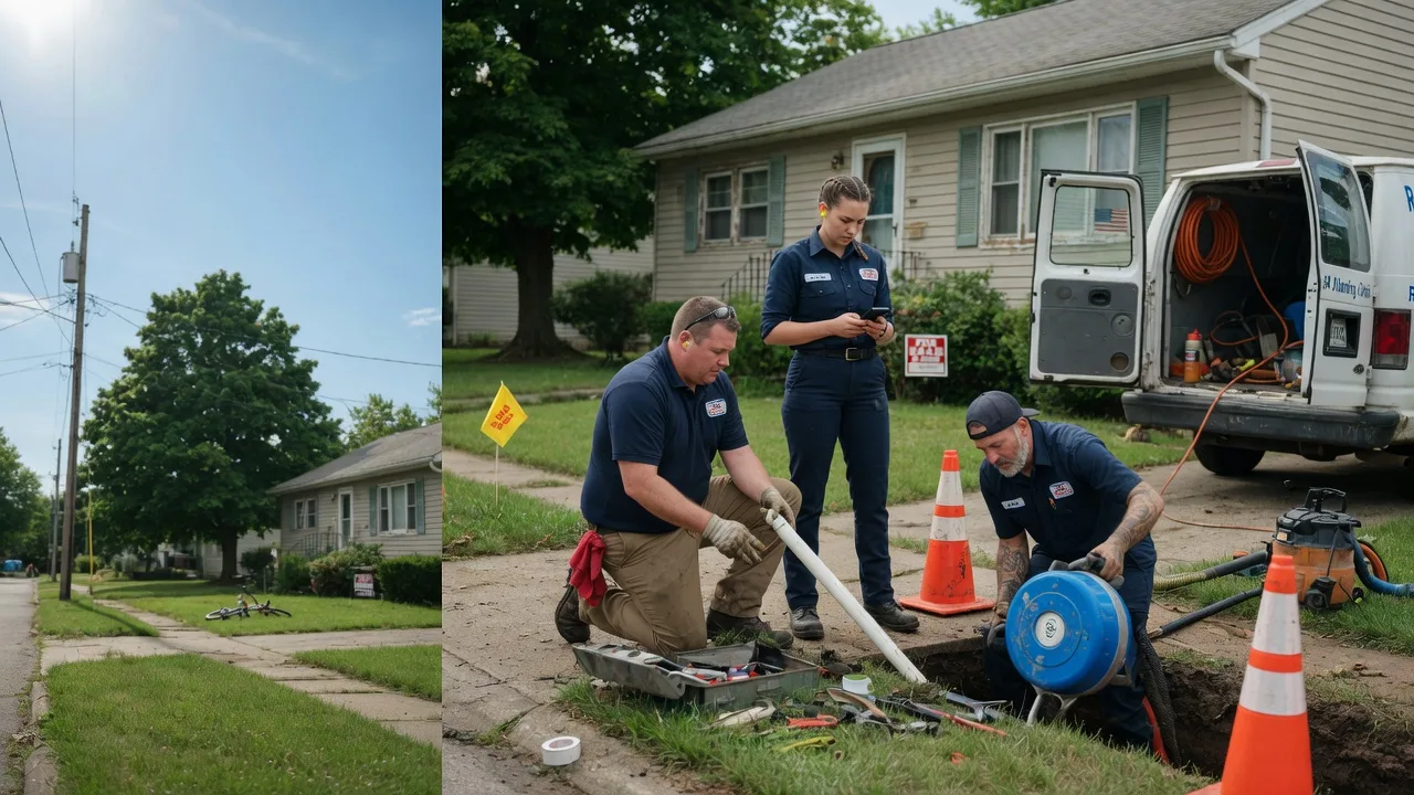 Sewer Line Repair in Woodbury, PA near me